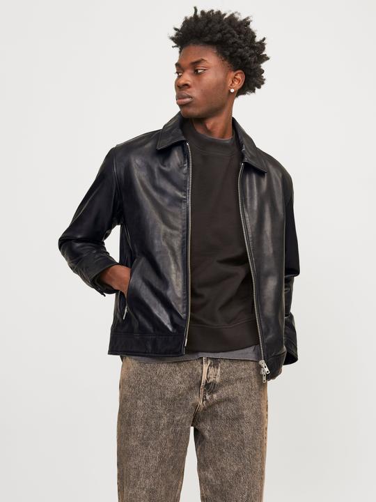 Produktbild Jack & Jones Kunstlederjacke Kunstlederjacke (XXL)