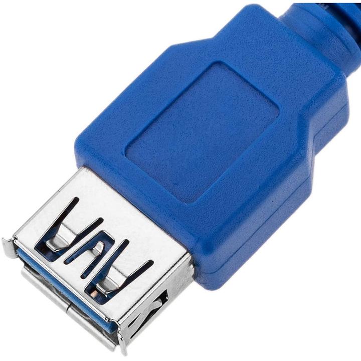 Actual product image Techly USB 3.0 extension cable (0.50 m, USB 3.0)