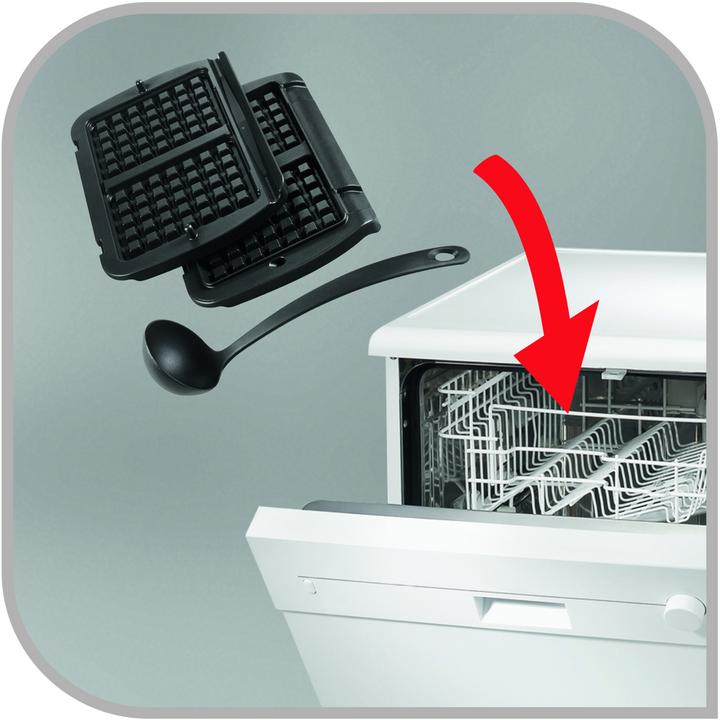 Actual product image Tefal XA7248 Waffle Plates OG+ & Elite