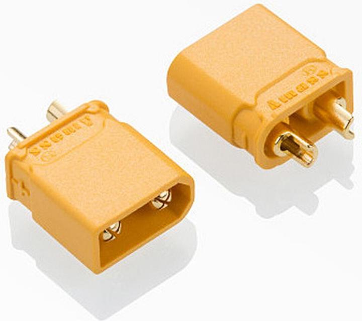 Actual product image Jamara High-current plug/socket XT30 gold-plated Grip 1 pair