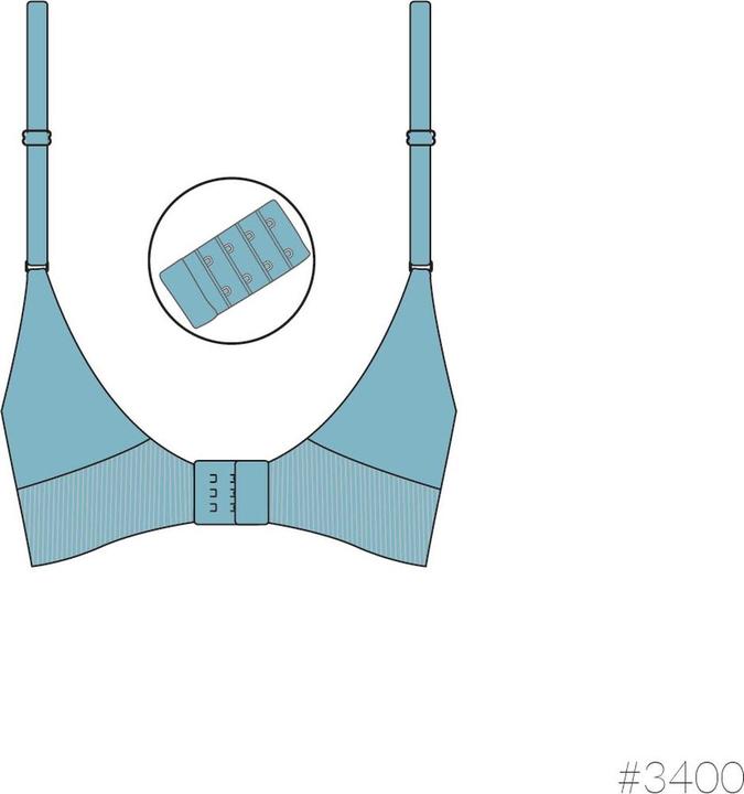Image du produit Carriwell Soutien-gorge d'allaitement GelWire rembourré sans couture (XXL)