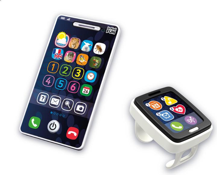 Produktbild KD Toys Mon Téléphone et sa montre (Französisch, Englisch)