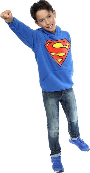 Immagine prodotto Superman Logo Felpa con Cappuccio Ragazzi (152, 158)