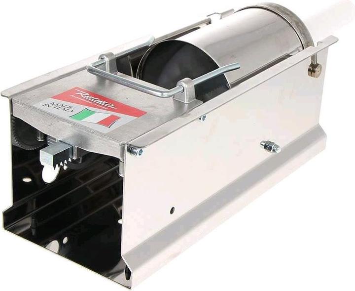 Actual product image Reber N INOX Manual tabletop sausage filler with 2 speeds3 kg