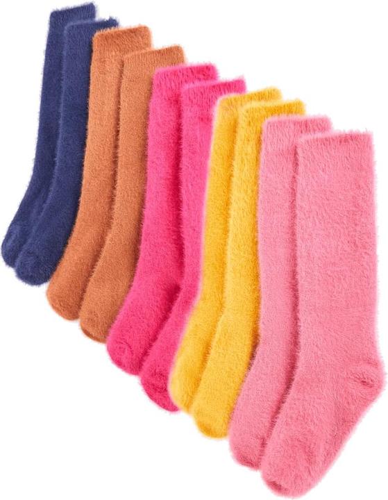 Marineblau, Cognac, Knallrosa, Altrosa, Ocker