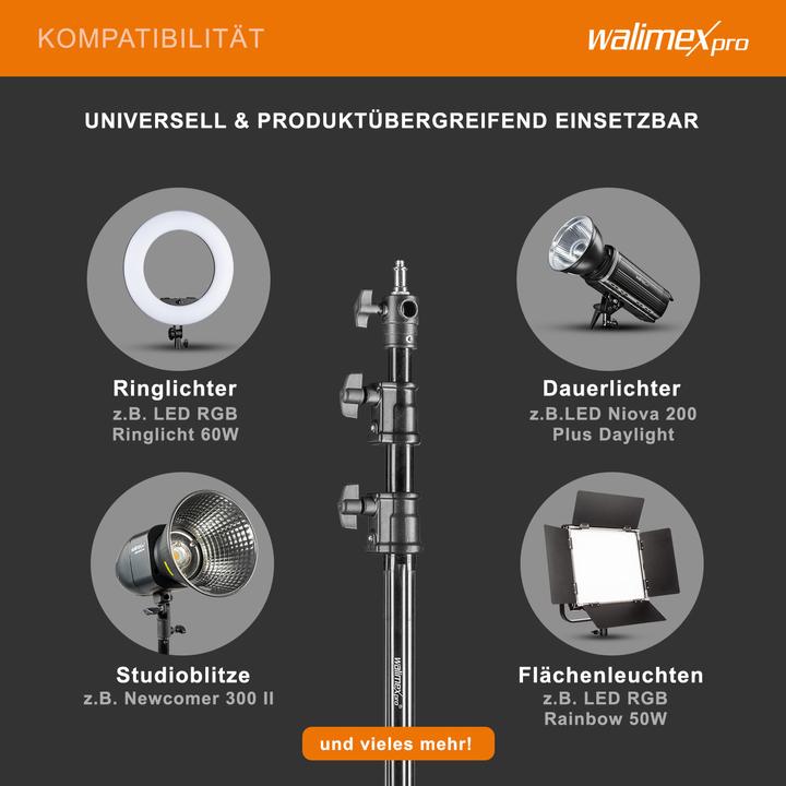 Immagine prodotto Walimex pro Pro lampada treppiede AIR, 290cm (290 cm, 7 kg)