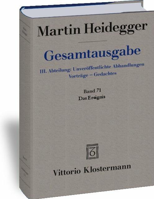 Produktbild Das Ereignis (1941/42) (Deutsch, Friedrich-Wilhelm Von Herrmann, Martin Heidegger, 2009)