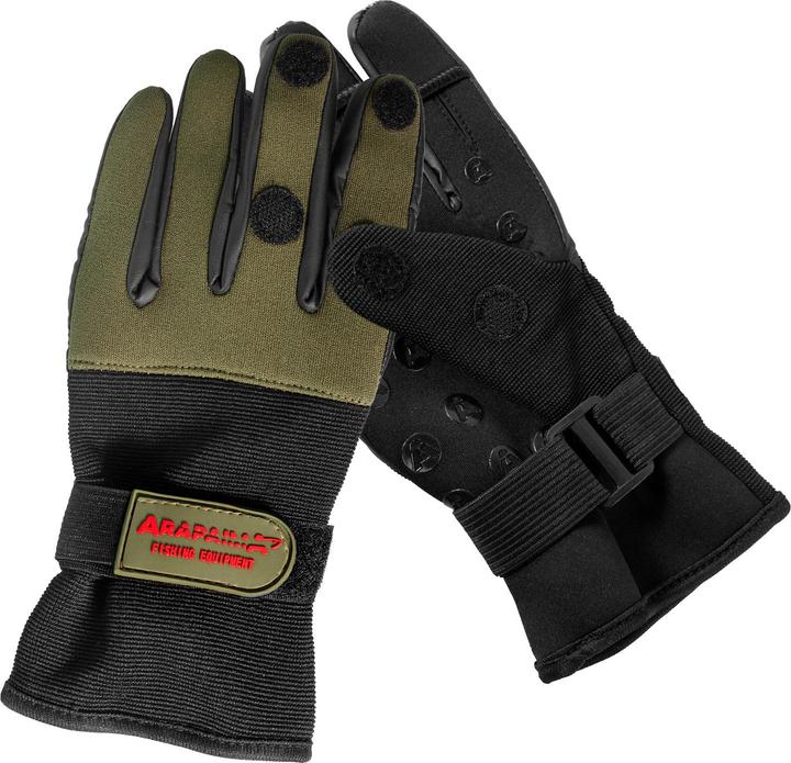 Actual product image Arapaima Fishing Equipment Neoprene Gloves (XXL)
