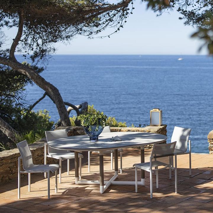Actual product image Les Jardins Bastingage Chaise de jardin de repas