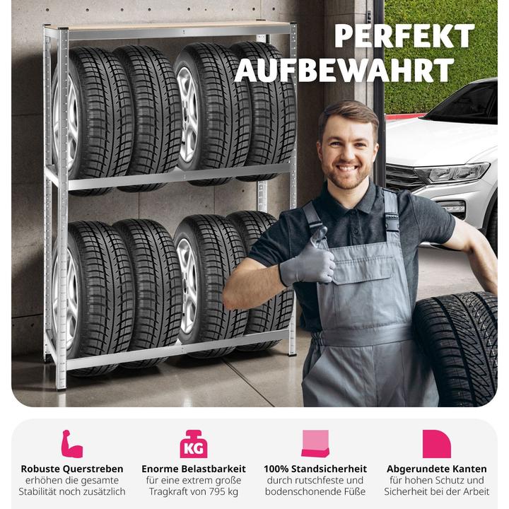 Image du produit tectake Support Pneus
