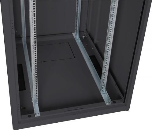 Produktbild Digitus Netzwerkschrank Basic 48,3cm 19Zoll 42HE schwarz 8/8 H2035mmxB800mmxT800mm mit Glastuer ohne Mont... (42 HE, 19 Zoll Rack)