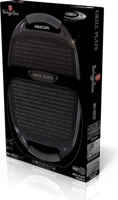 Immagine prodotto BerlingerHaus Vassoio Piastra Grill Berlinger House Bh-6922 Carbon Pro (Padella grill)