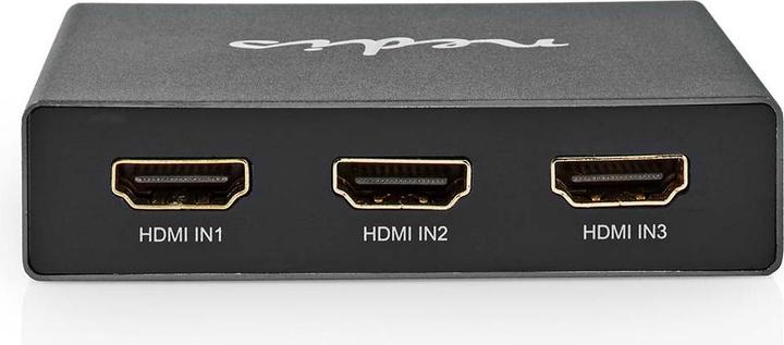 Immagine prodotto Nedis Switch HDMI ™ | 3 porte | 3x ingresso HDMI™ | uscita HDMI™ | 8K@60Hz | 45 Gbps | remoto