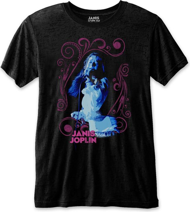 Janis Joplin Floral Frame