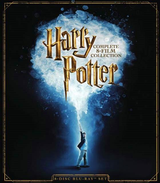 WB Warner Harry Potter : The Complete 8-film Collection (8-disc) (Blu-Ray) (Blu-ray, Anglais, Allemand, Norvégien)