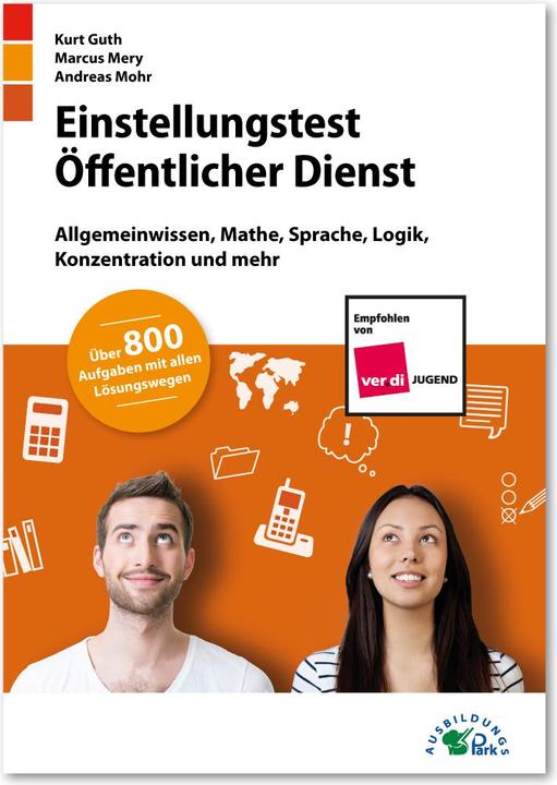 Image du produit Einstellungstest Öffentlicher Dienst (Allemand, Marcus Mery, Andreas Mohr, Kurt Guth, 2022)