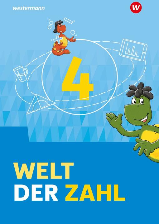 Actual product image Welt der Zahl 4. Schulbuch. Für Berlin, Brandenburg, Mecklenburg-Vorpommern, Sachsen-Anhalt un (German, 2023)