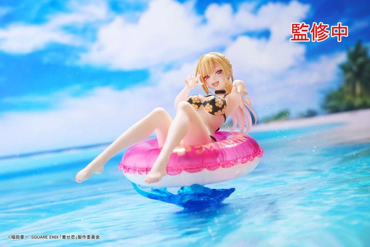 Actual product image Taito Prize My Dress-Up Darling Aqua Float Girls PVC Statue Marin Kitagawa 20 cm