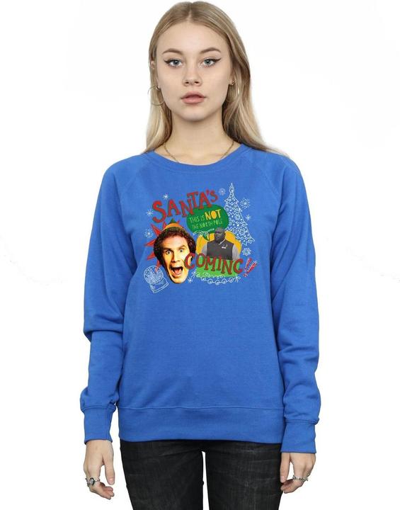 Actual product image Elf Womens/Ladies North Pole Sweatshirt (XL)