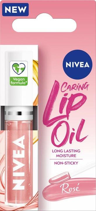 NIVEA Huile à Lèvres Caring Rose 5.5 Ml (5.50 ml)