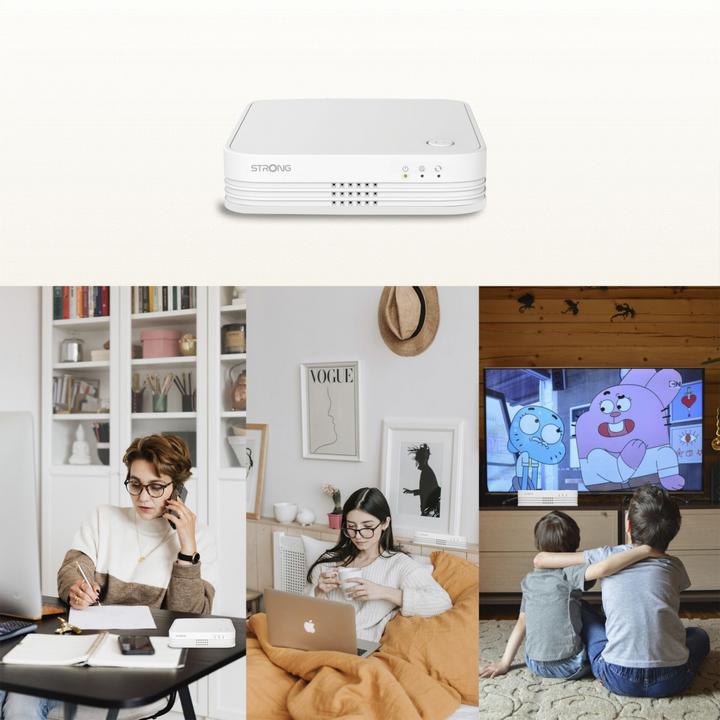 Produktbild Strong Atria Wi-Fi Mesh Home Kit 1200v2 (867 Mbit/s, 300 Mbit/s)