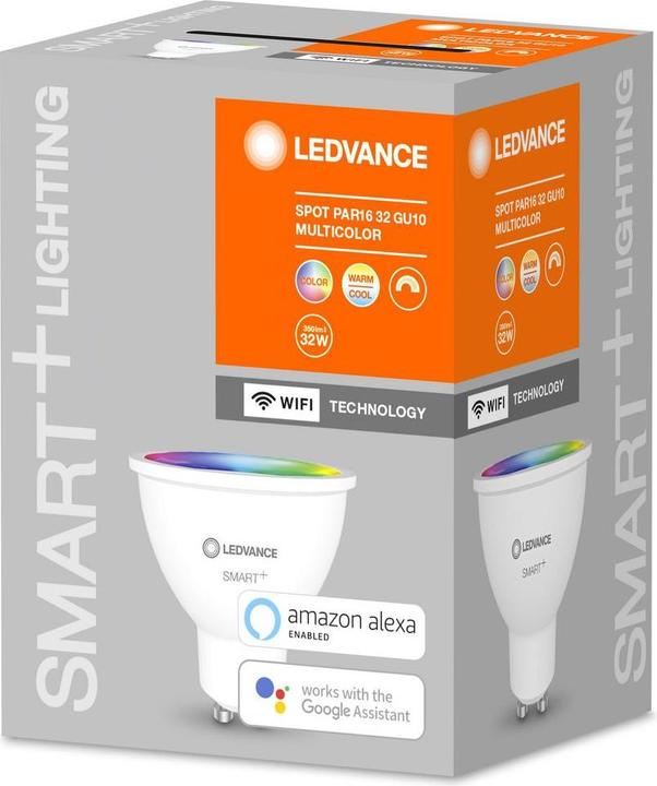 Immagine prodotto Ledvance Spot Wifi Smart+ (GU10, 5 W, 350 lm, 1 x, G)
