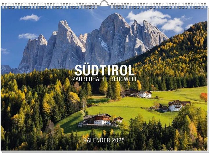 South Tyrol Premium Calendar 2025 (60 x 42 cm, German)