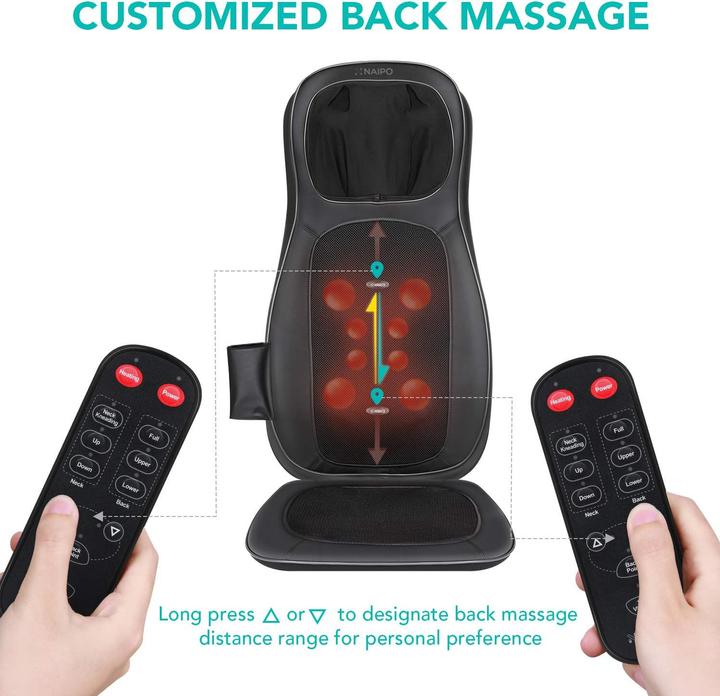 Naipo Support de siège de massage