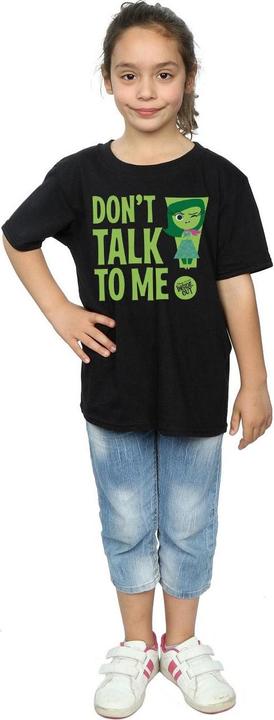 Actual product image Universal Textiles Girls Don't Talk To Me Cotton T-Shirt (116)