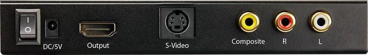 Actual product image StarTech S-Video or Composite to HDMI Converter with Audio - 720p - NTSC and PAL (Video Switch)