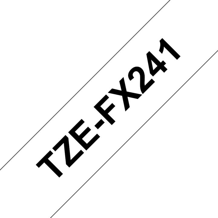 Produktbild Brother TZeFX241 (2 cm, Weiss)
