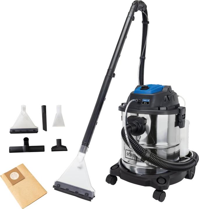 Scheppach Sprüh- und Waschsauger SprayVac20 (Nass-Trockensauger)