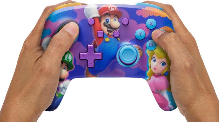 Actual product image PowerA Enhanced Wireless Controller - Colour Splash Heroes (Switch OLED, Switch Lite, Switch)