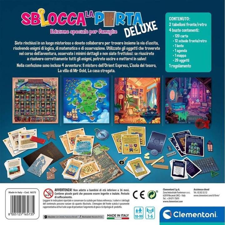 Actual product image Clementoni Sblocca la porta Deluxe IT (Italian)
