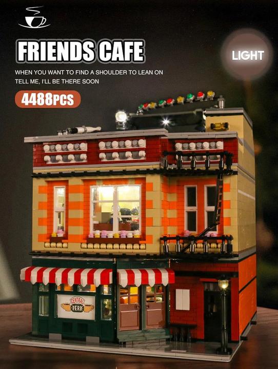 Actual product image Mould King Central Perk - Friends Cafe