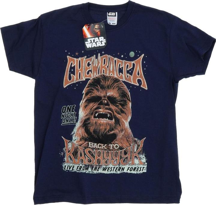 Star Wars Chewbacca Rock Poster TShirt Jungen