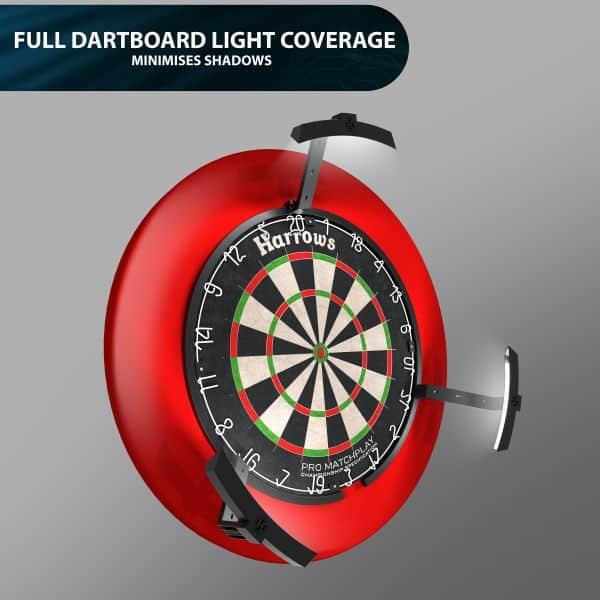Harrows Trilight Dartboard Beleuchtung
