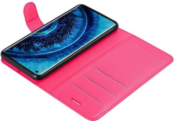 Actual product image Cadorabo Book with stand function cover (Oppo Find X2)