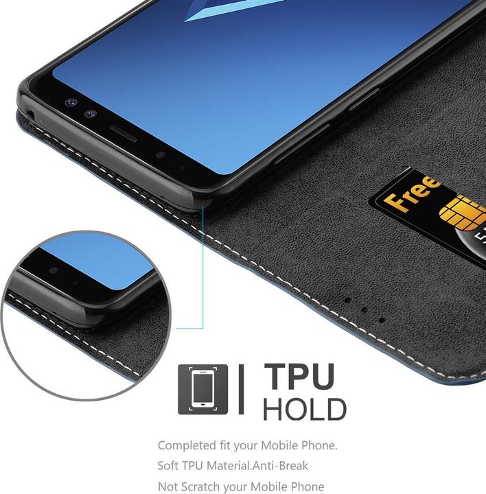Produktbild Cadorabo X-Wallet Kunstlederkombi Hülle (Samsung Galaxy A8 (2018))