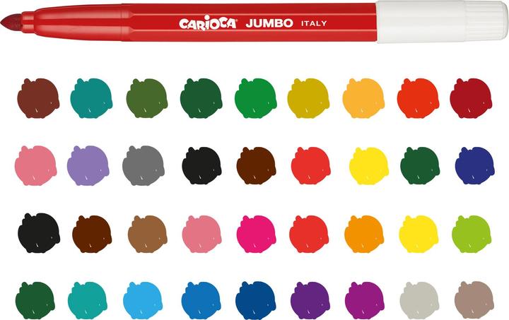 Image du produit Carioca Jumbo (Multicolore, 50 x)