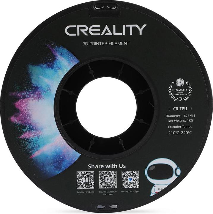 Produktbild Creality Filament (TPU, 1.75 mm, 1000 g, Blau)