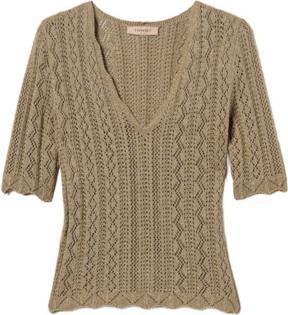 Image du produit Twinset Twin-set Maglie Golden Green Lurex (XS)