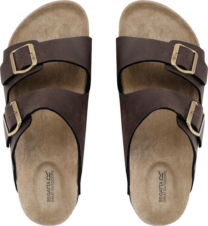 Actual product image Regatta Mens Asby Double Strap Sandals (42)