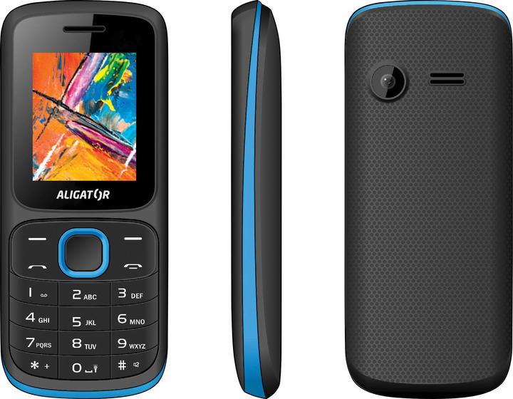 Immagine prodotto Aligator Telefono D210 (1.8") Nero, Blu Senior (1.80", 2 Mpx, 2G)