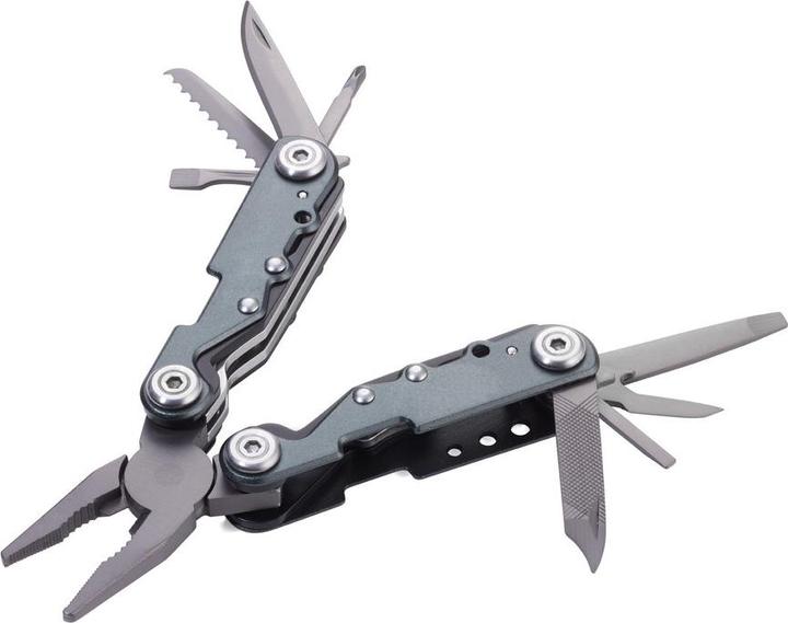Image du produit Troika ARBEITSGERÄT mini outil avec 10 fonctions, gris mat (10 Fonctions)