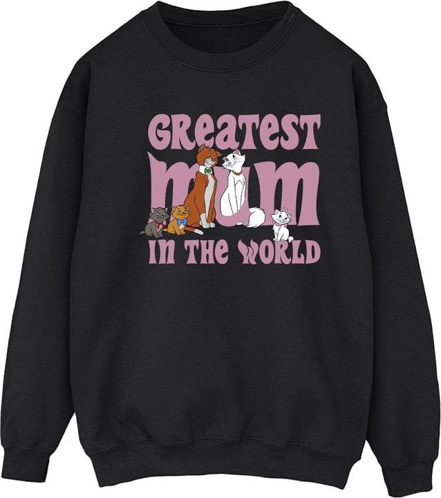 Actual product image Disney Womens/Ladies The Aristocats Greatest Mum Sweatshirt (M)