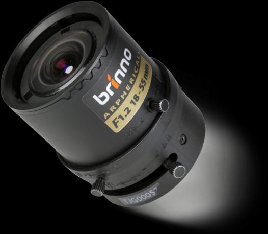 Actual product image Brinno Lens BCS 18-55 Lens for TLC200 Pro Focal length 18-55 Aperture f1.2 (C-mount)