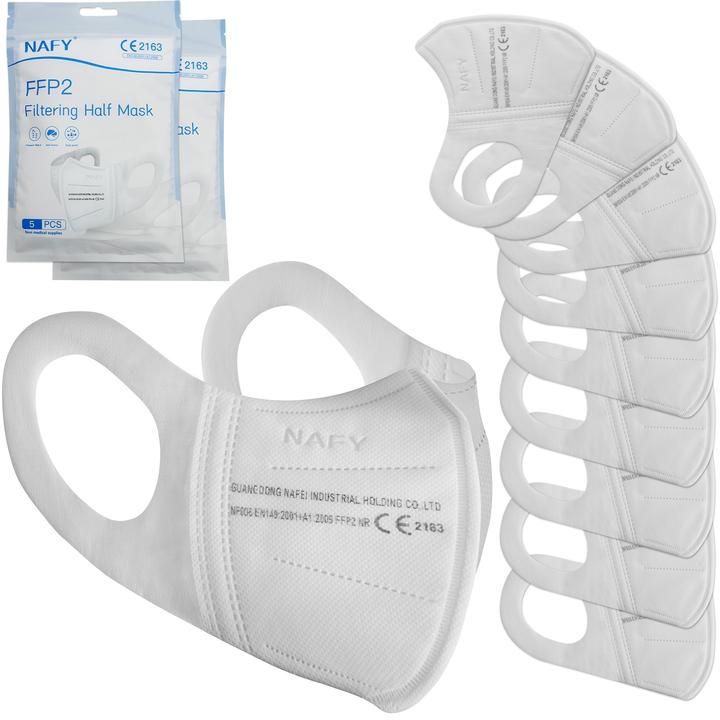 tectake Staubschutzmaske (FFP2, 20 x)