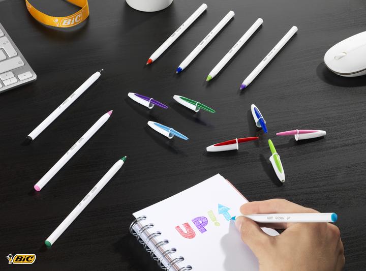 Immagine prodotto Bic CRISTAL UP - Penna a sfera (Multicolore, 4 x)