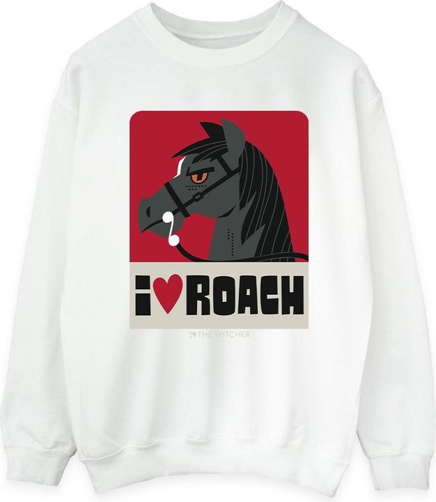 Immagine prodotto Netflix The Witcher I Heart Roach Felpa Donna (L)
